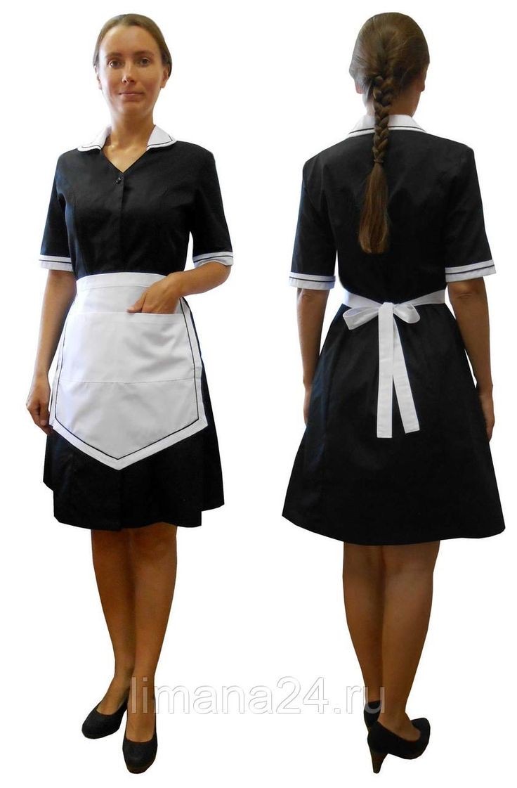 Robe femme de chambre classique