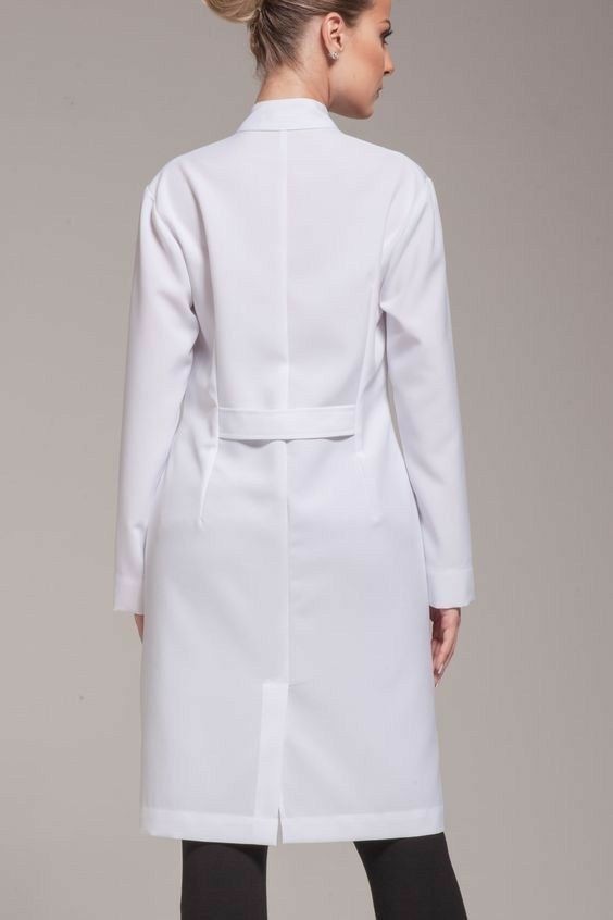 Blouse médicale dos ceinturé