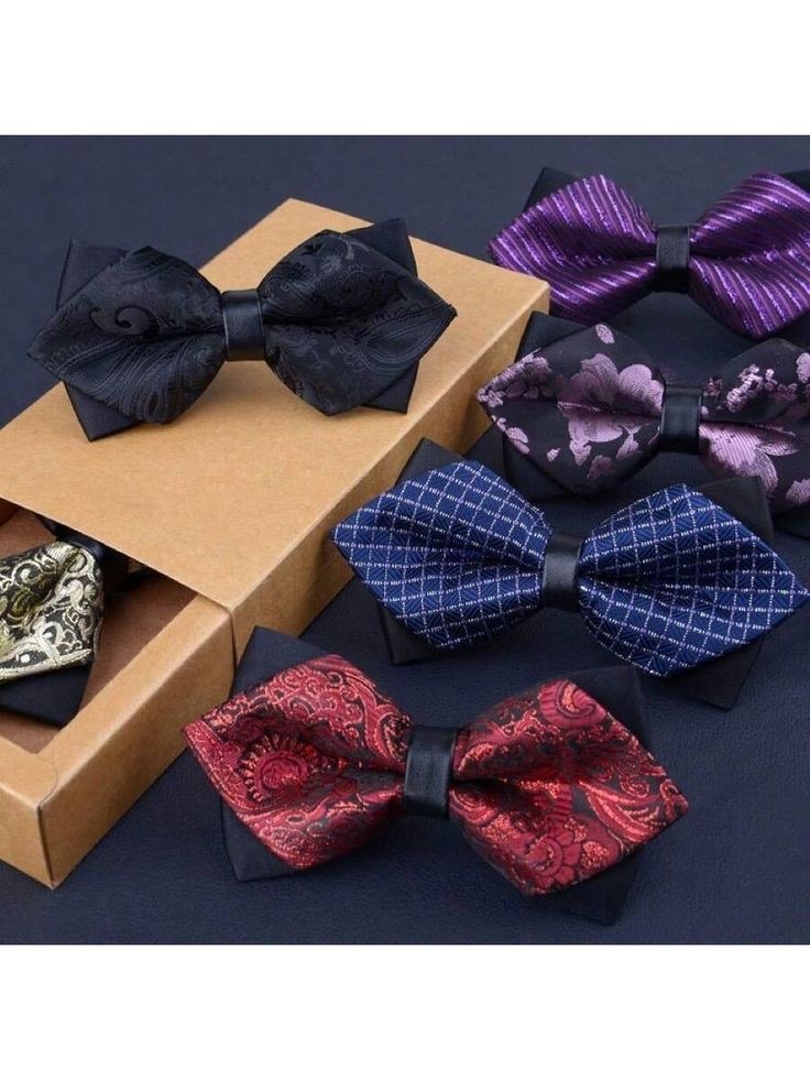 Coffret nœuds papillon paisley