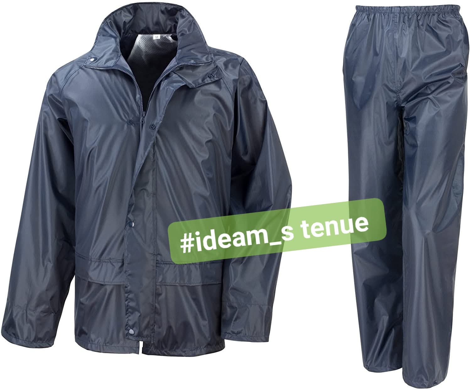 Ensemble de pluie marine