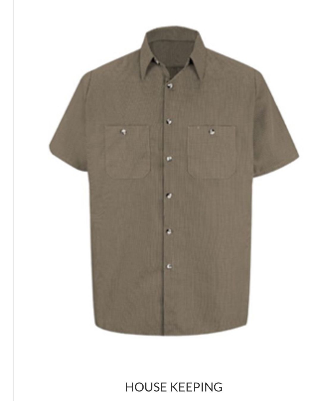 Chemise de travail kaki